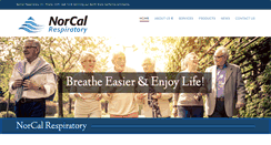 Desktop Screenshot of norcalrespiratory.com